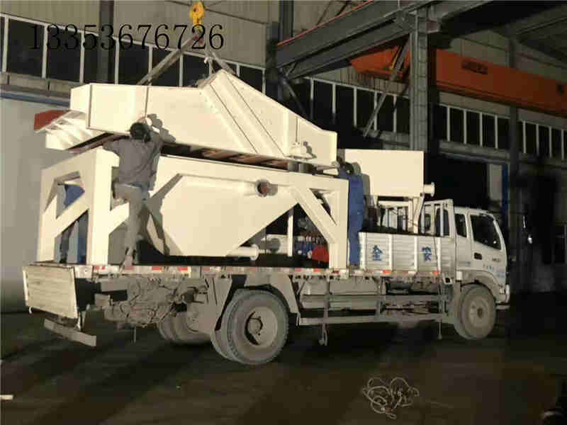 洗沙生產(chǎn)線中脫水篩可以把沙脫水到什么樣的程度？2