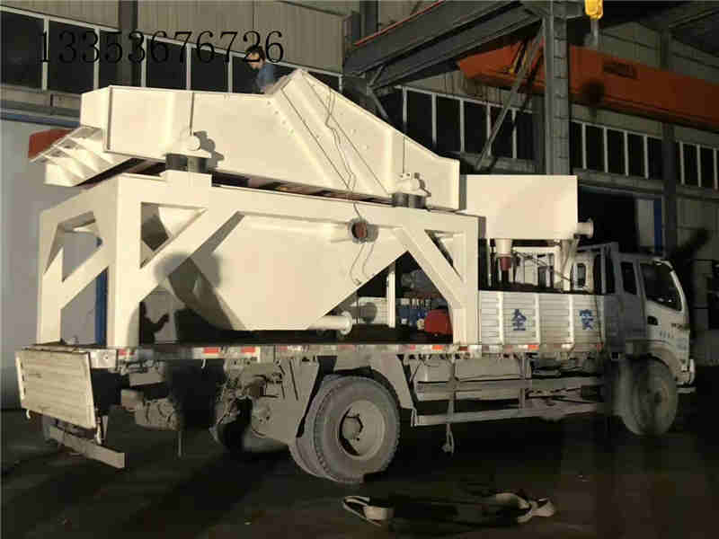 洗沙生產(chǎn)線中脫水篩可以把沙脫水到什么樣的程度？